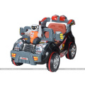 Hot fashion funny Electric Ride On Car plastic children electric car with simulation fighting sound toy car HT-99835